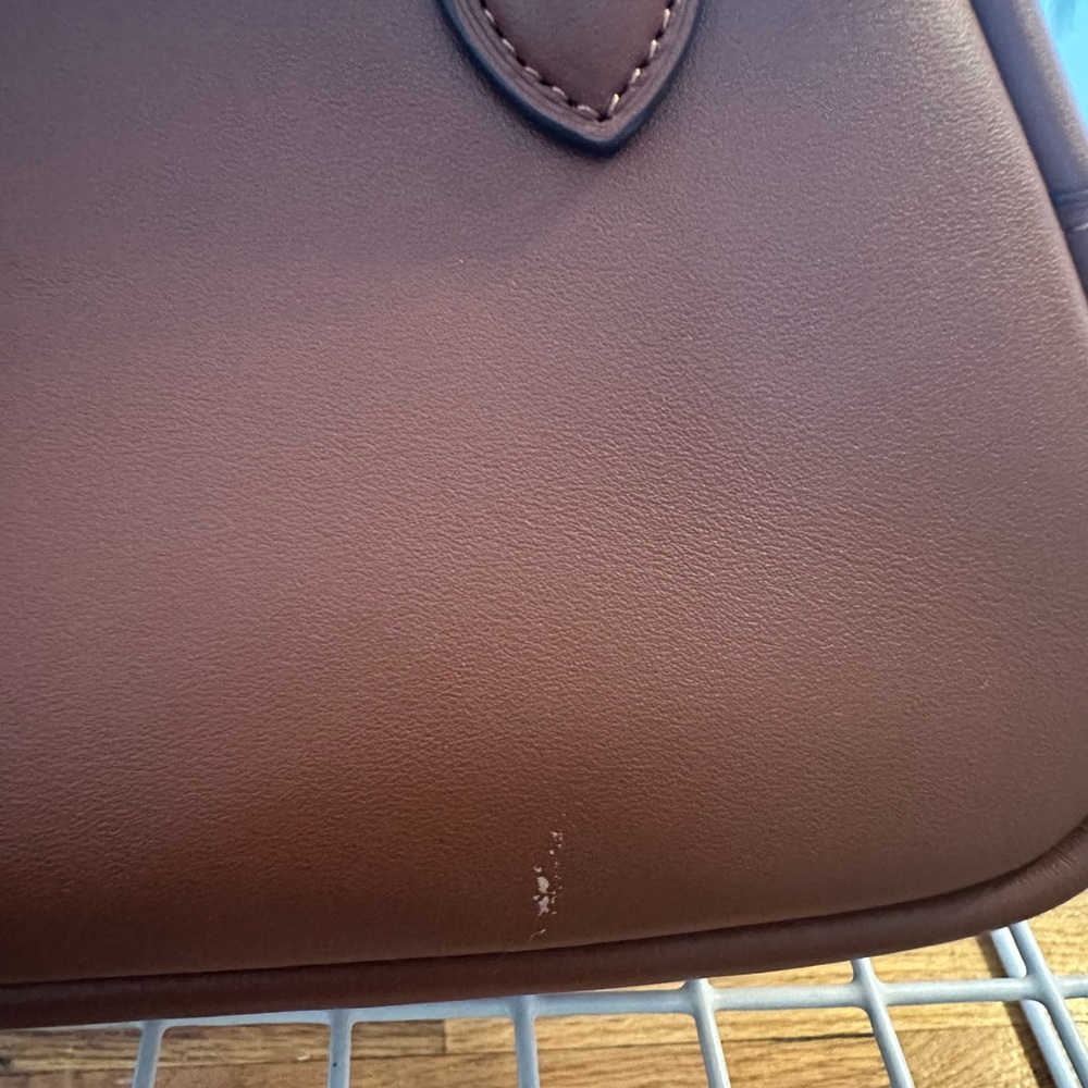 Coach Women's Brown Borough Bowling Bag - Picture 16 of 16